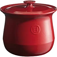 Emile Henry cerámica eléctrica- 4L- cerámica- Rojo- 22-5 cm